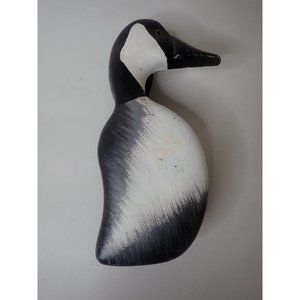 Unique Vintage‎ Heavy Canada Goose Head Door Knocker Hunting Hand Painted Cabin